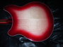 Aug 1999 Rickenbacker 360/6 , Fireglo: Body - Rear