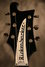 Jan 1974 Rickenbacker 480/6 , Jetglo: Headstock