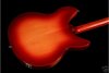 Jan 1991 Rickenbacker 330(LH)/6 , Amber Fireglo: Body - Rear