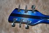 Rickenbacker 360/6 , Blueburst: Headstock - Rear