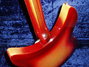 Dec 1966 Rickenbacker 330/6 , Fireglo: Body - Rear