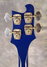 Rickenbacker 4001/4 S, Azureglo: Headstock - Rear
