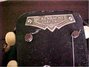 Rickenbacker 59/6 LapSteel, Black crinkle: Headstock