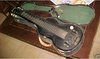 Rickenbacker 59/6 LapSteel, Black crinkle: Full Instrument - Front