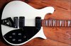 Rickenbacker 620/6 BH BT, White: Body - Front
