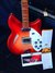 Rickenbacker 360/6 , Amber Fireglo: Close up - Free