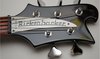 May 1995 Rickenbacker 4003/5 S, Jetglo: Headstock