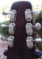 Rickenbacker 102/6 LapSteel, Eggplant: Headstock - Rear