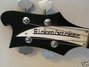 Dec 2002 Rickenbacker 4003(LH)/4 , Jetglo: Headstock