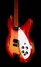 Rickenbacker 335/6 S, Fireglo: Body - Front