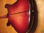 May 1976 Rickenbacker 4001/4 , Fireglo: Body - Rear