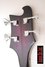 Rickenbacker 4001/4 Refin, Purpleburst: Headstock - Rear