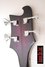 Rickenbacker 4001/4 Refin, Purpleburst: Headstock - Rear