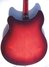 Aug 2007 Rickenbacker 360/6 , Fireglo: Body - Rear