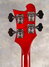 Rickenbacker 4003/4 , Burgundy: Headstock - Rear
