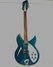 Rickenbacker 330/12 , Turquoise: Full Instrument - Front