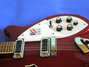 Rickenbacker 360/12 , Burgundy: Close up - Free