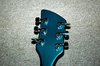 Rickenbacker 330/6 VP, Turquoise: Headstock - Rear