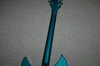 Rickenbacker 330/6 VP, Turquoise: Neck - Rear