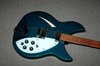 Rickenbacker 330/6 VP, Turquoise: Close up - Free