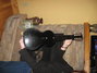 Rickenbacker B/8 LapSteel, Black: Full Instrument - Rear