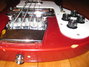 Rickenbacker 4001/4 S, Burgundy: Close up - Free2