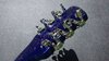 Dec 1989 Rickenbacker 330/12 Mod, Midnightblue: Headstock - Rear