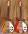 Rickenbacker 1996/6 RoMo, Fireglo: Full Instrument - Front