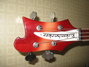 Rickenbacker 4003/4 , Fireglo: Headstock