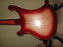 Aug 2001 Rickenbacker 4003/4 , Fireglo: Body - Rear