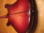 Dec 1975 Rickenbacker 4001/4 , Fireglo: Body - Rear