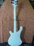 Rickenbacker 4003/5 S, White: Full Instrument - Rear