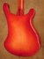 Aug 1979 Rickenbacker 4000(LH)/4 , Fireglo: Body - Rear