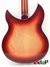 Jan 1999 Rickenbacker 330/12 , Fireglo: Body - Rear