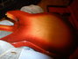 Aug 1966 Rickenbacker 330/12 , Fireglo: Body - Rear