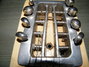 Rickenbacker SW/8 LapSteel, Blonde: Headstock