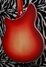 Sep 2008 Rickenbacker 370/6 , Fireglo: Body - Rear