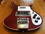Rickenbacker 4001/4 , Burgundy: Close up - Free2