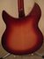 Apr 1990 Rickenbacker 1997/6 f hole, Fireglo: Body - Rear