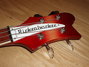 Aug 2001 Rickenbacker 4003/4 , Fireglo: Headstock