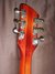 Rickenbacker 375/6 Mod, Fireglo: Headstock - Rear