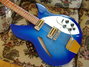 Rickenbacker 330/6 VB VP, Blueburst: Close up - Free