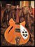 Oct 1966 Rickenbacker 330/6 Mod, Natural: Body - Rear