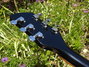 Rickenbacker 330/6 , Jetglo: Headstock - Rear