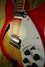 Apr 1985 Rickenbacker 360/12 V64, Fireglo: Neck - Front