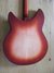 Apr 1990 Rickenbacker 330/6 , Fireglo: Body - Rear