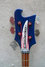 Rickenbacker 4003/4 , Azureglo: Headstock