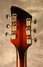 Rickenbacker 335/6 F, Two tone brown: Headstock - Rear