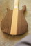 Jan 2005 Rickenbacker 650/6 Dakota, Natural Walnut: Body - Rear