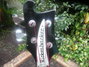 Rickenbacker 4001/4 , Jetglo: Headstock